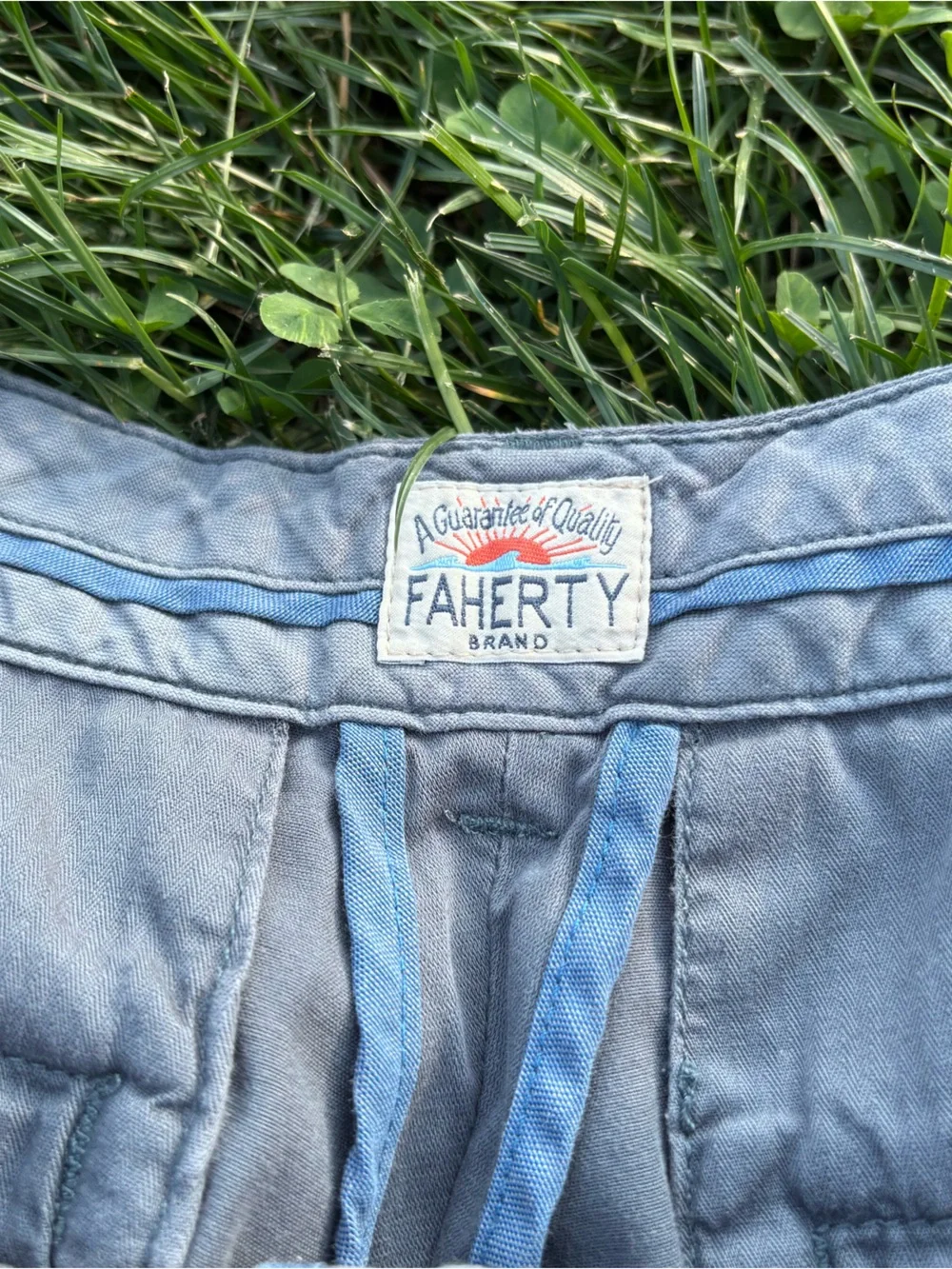 Faherty Men's Casual Gray Shorts - Classic Summer Essential